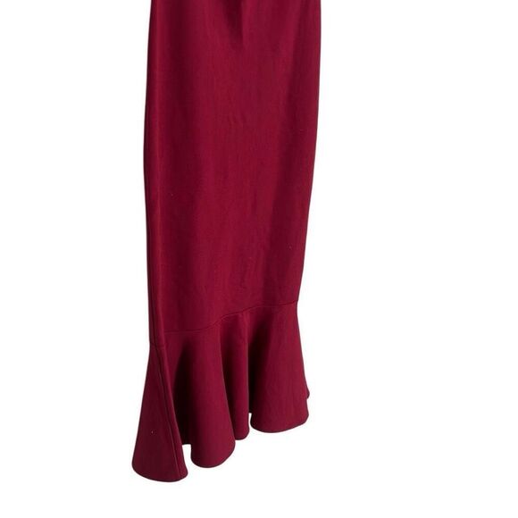 Forever 21 Contemporary Off The Shoulder Bodycon Mermaid Dress Red Size Medium - Picture 4 of 7